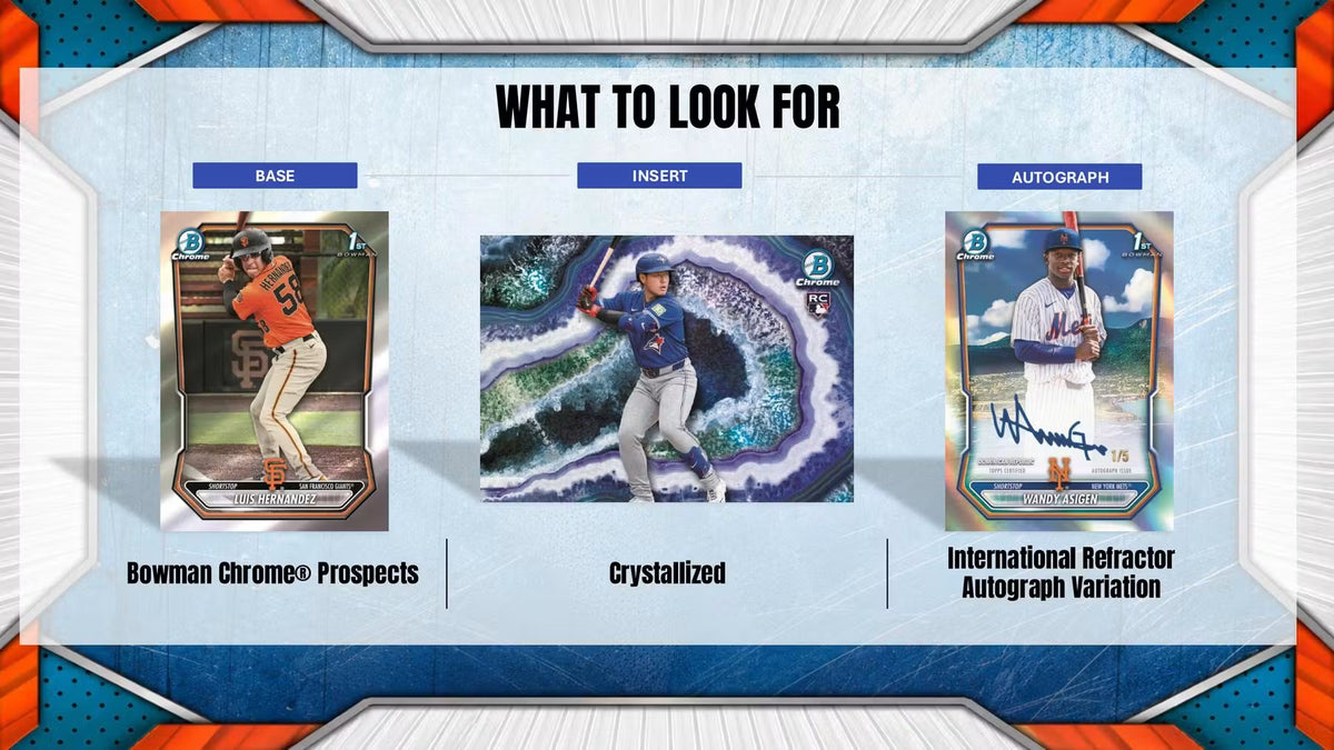 2026 Topps Bowman Chrome Baseball Mega Trading Cards LV