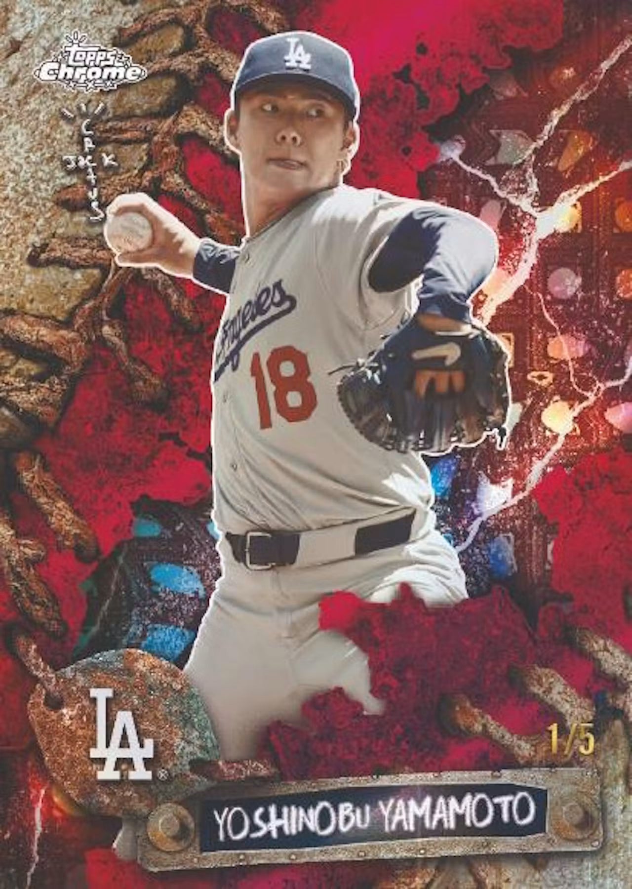 2026 Topps Chrome X Cactus Jack Fanatics Fest NYC Baseball Trading Cards