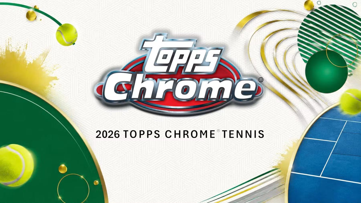 2026 Topps Chrome Tennis Delight Trading Cards LV