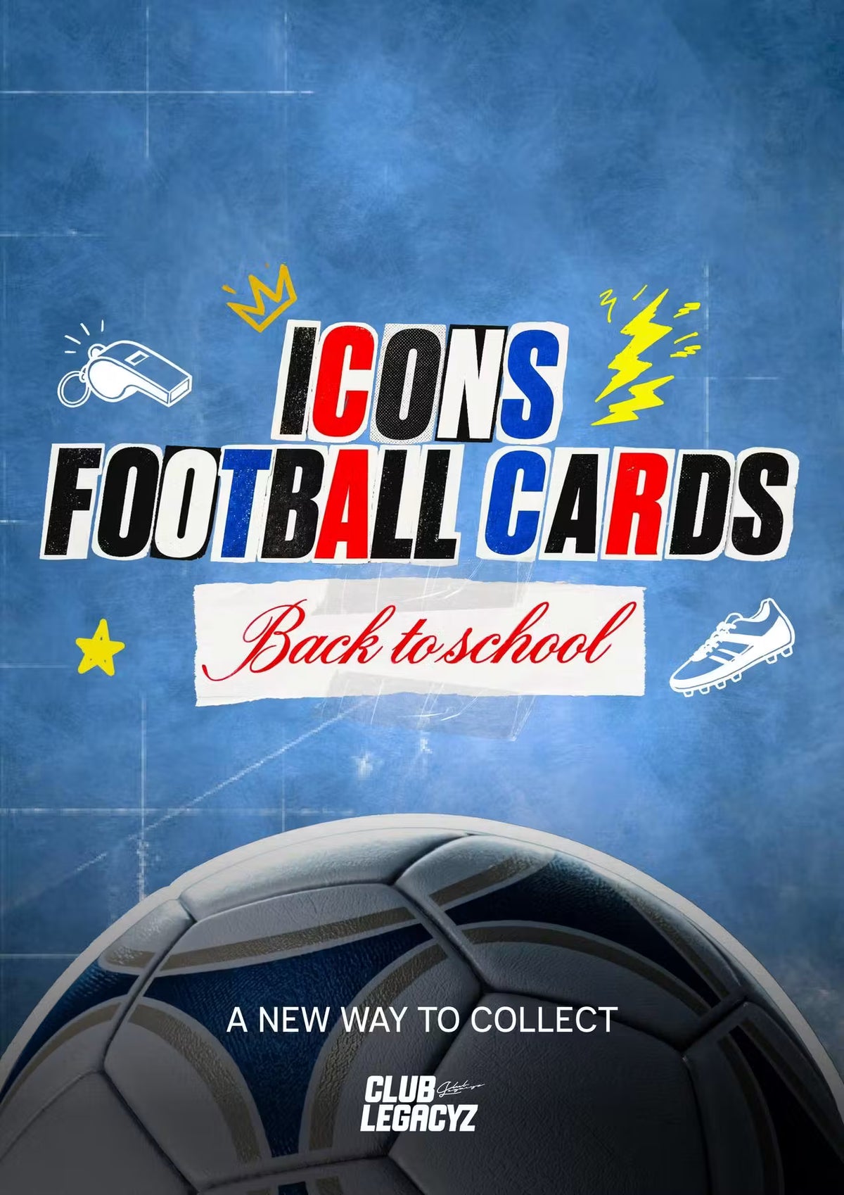 2026 Club Legacyz Icons Soccer Back to School Fifth Edition Hobby Trading Cards LV