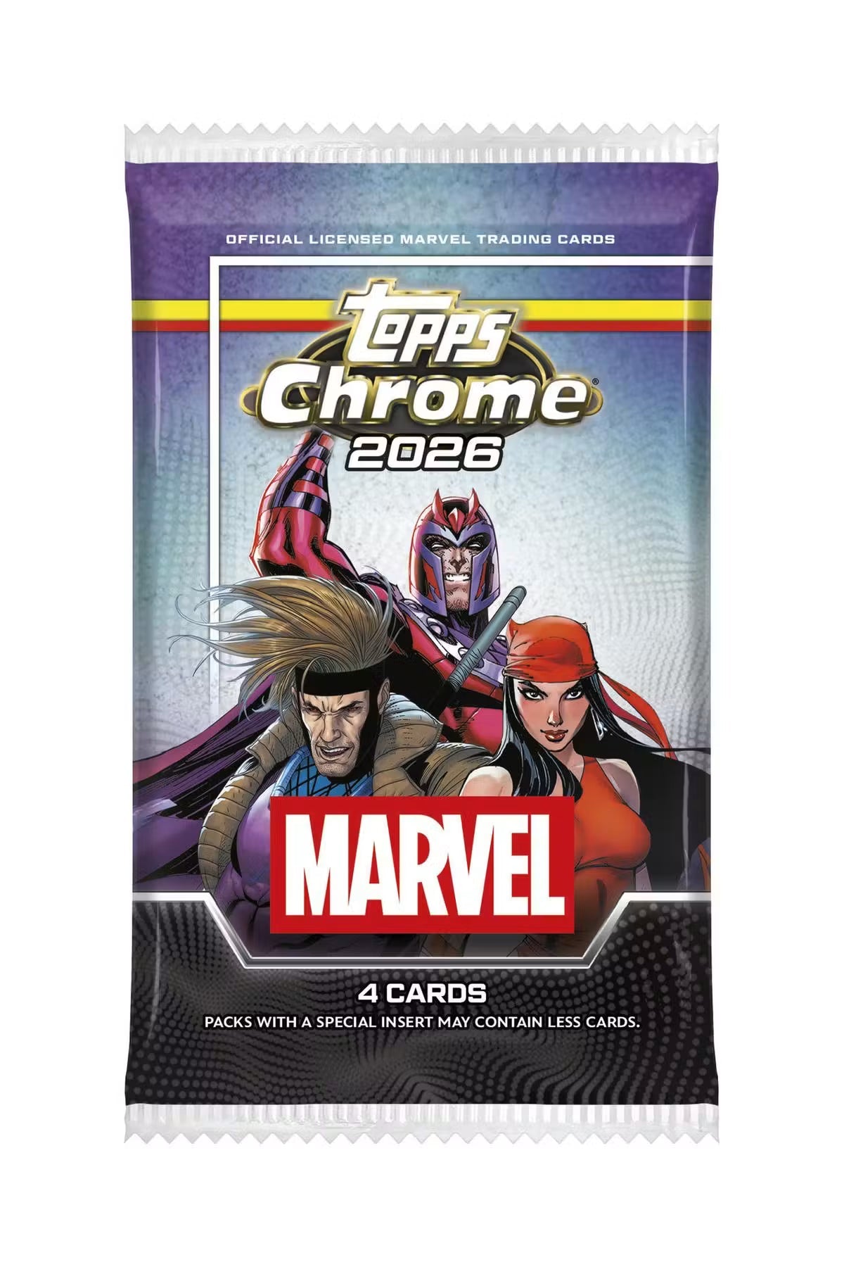 2026 Topps Chrome Marvel Comics Blaster Trading Cards LV