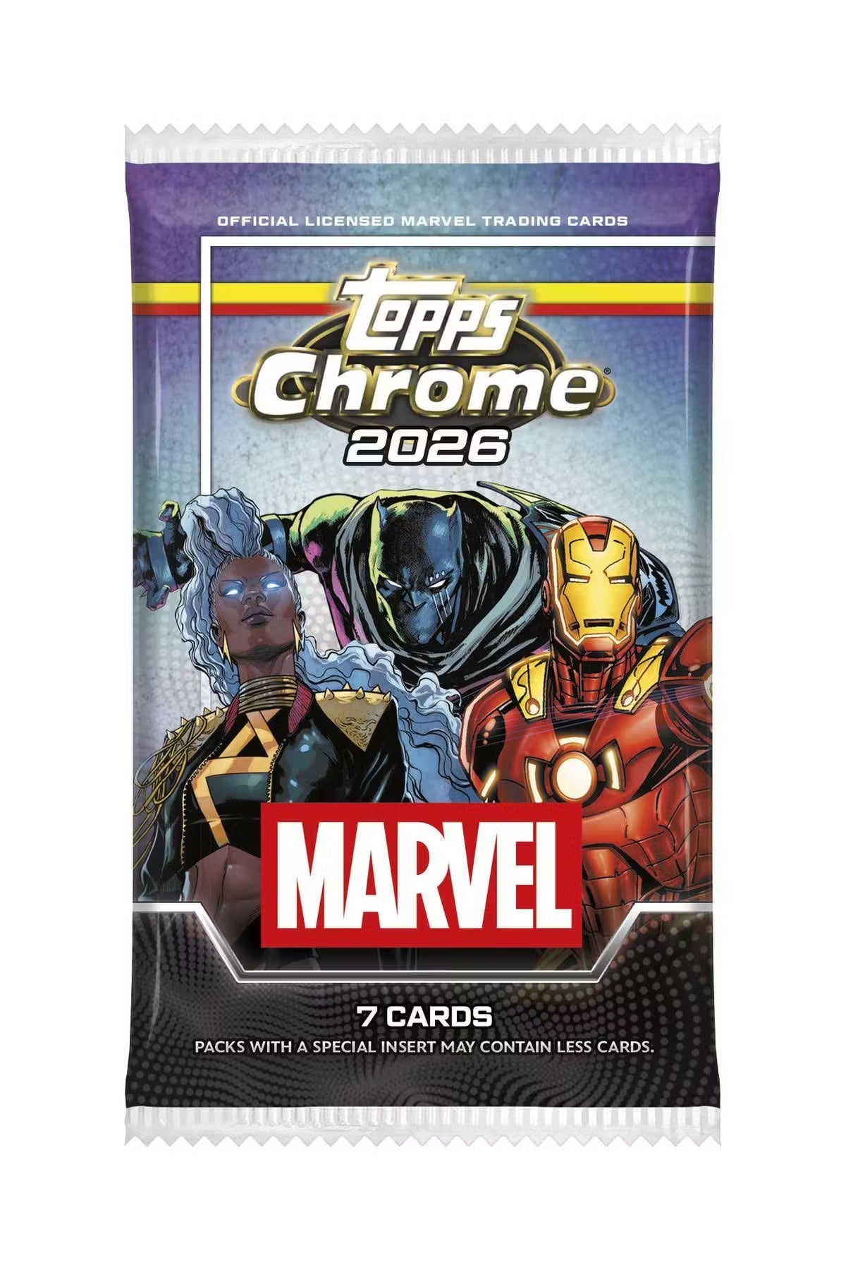 2026 Topps Chrome Marvel Comics Mega Trading Cards LV