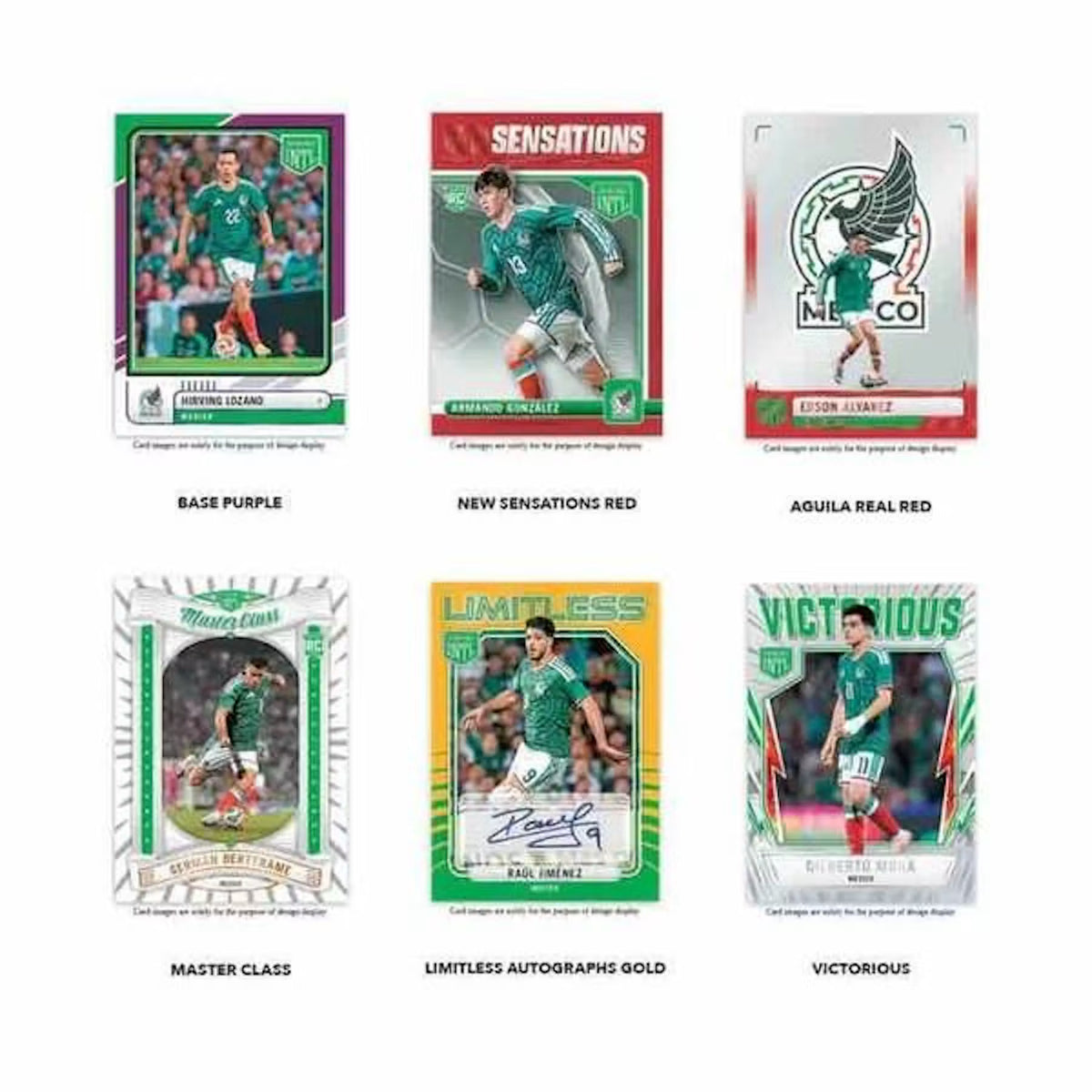 2026 Panini World Cup Mexico National Team Soccer Blaster Trading Cards LV
