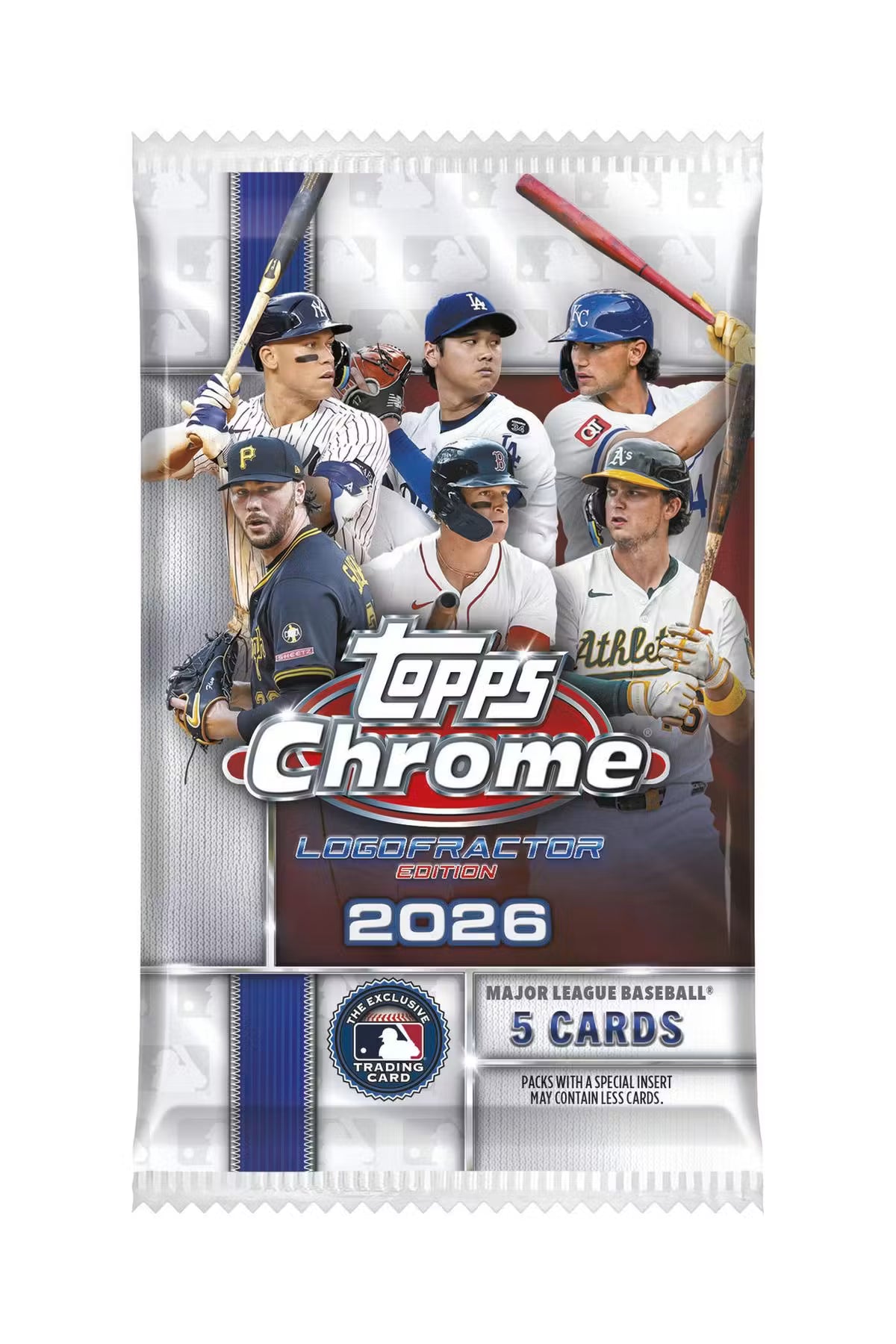2026 Topps Chrome Baseball Logofractor Edition Trading Cards