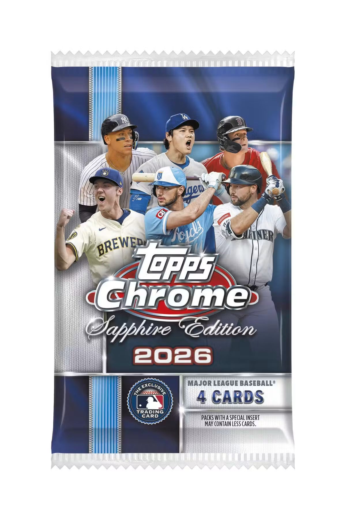 2026 Topps Chrome Baseball Sapphire Edition Trading Cards