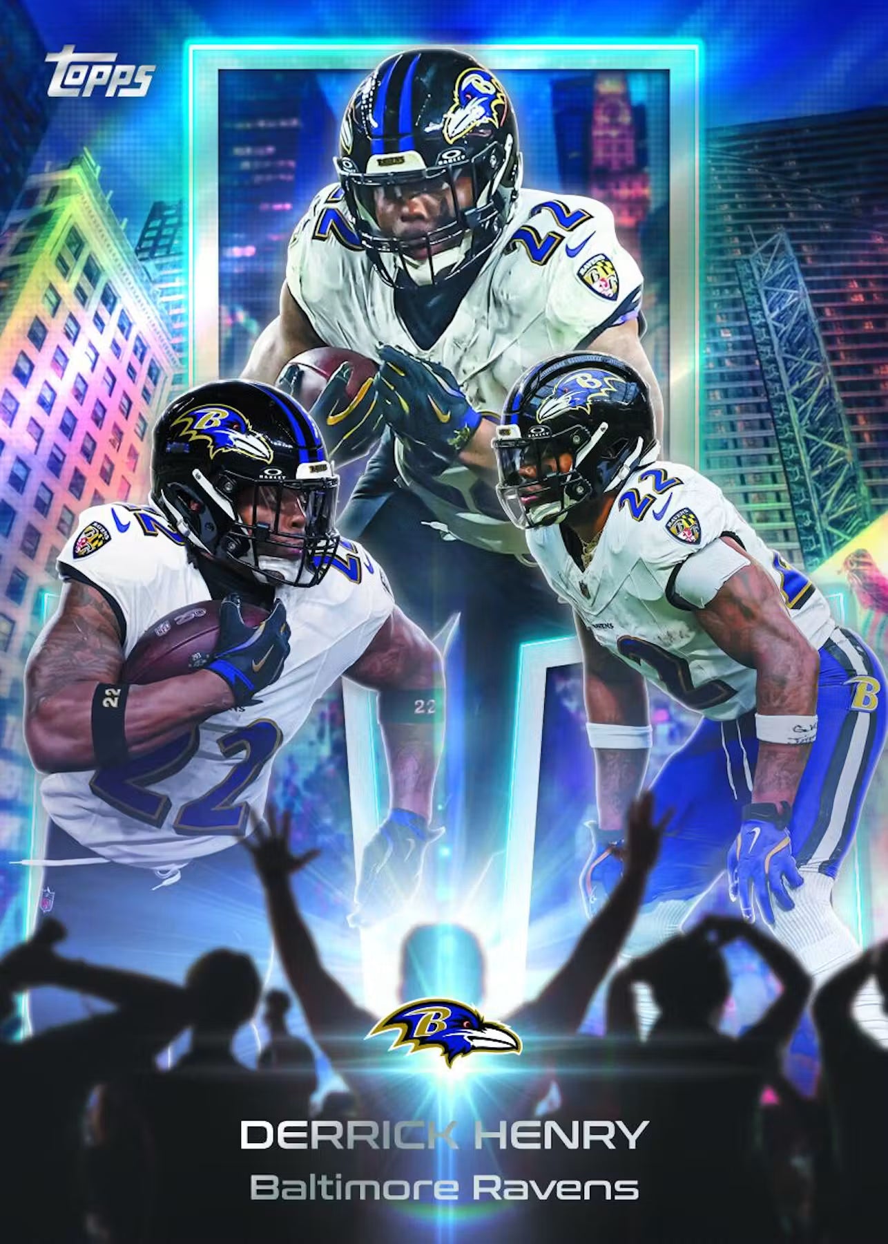 2026 Topps Football Mega Trading Cards LV