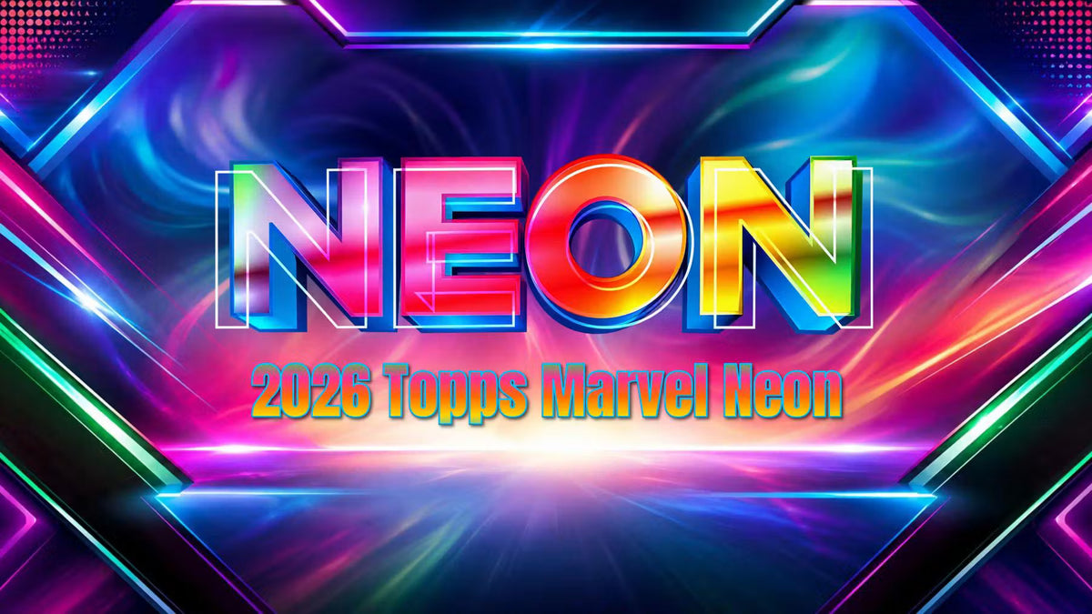 2026 Topps Marvel Neon Mega Trading Cards LV