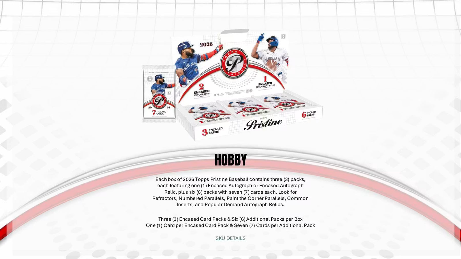 2026 Topps Pristine Baseball Hobby Trading Cards LV