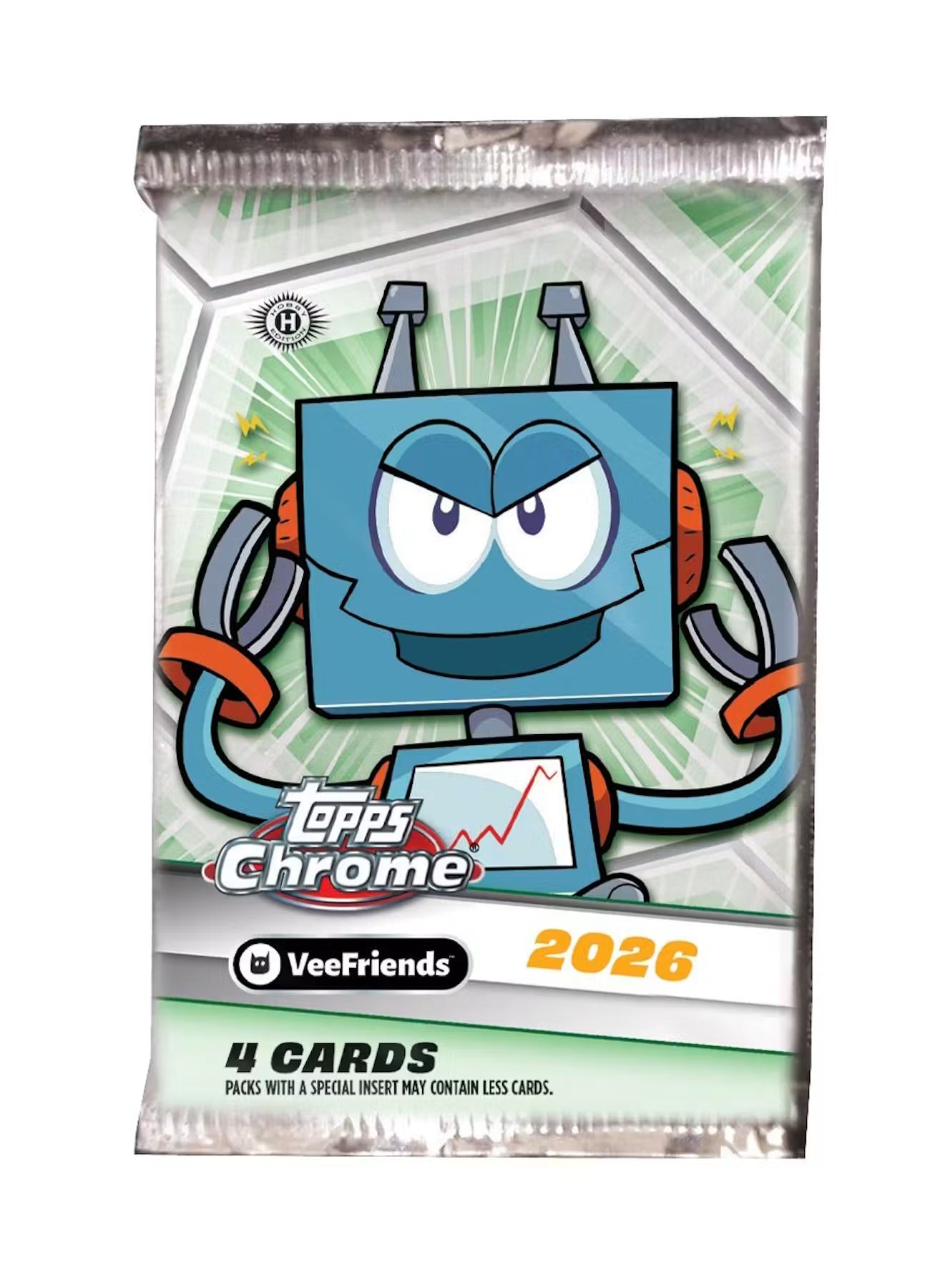 2026 Topps Chrome VeeFriends Hobby Trading Cards