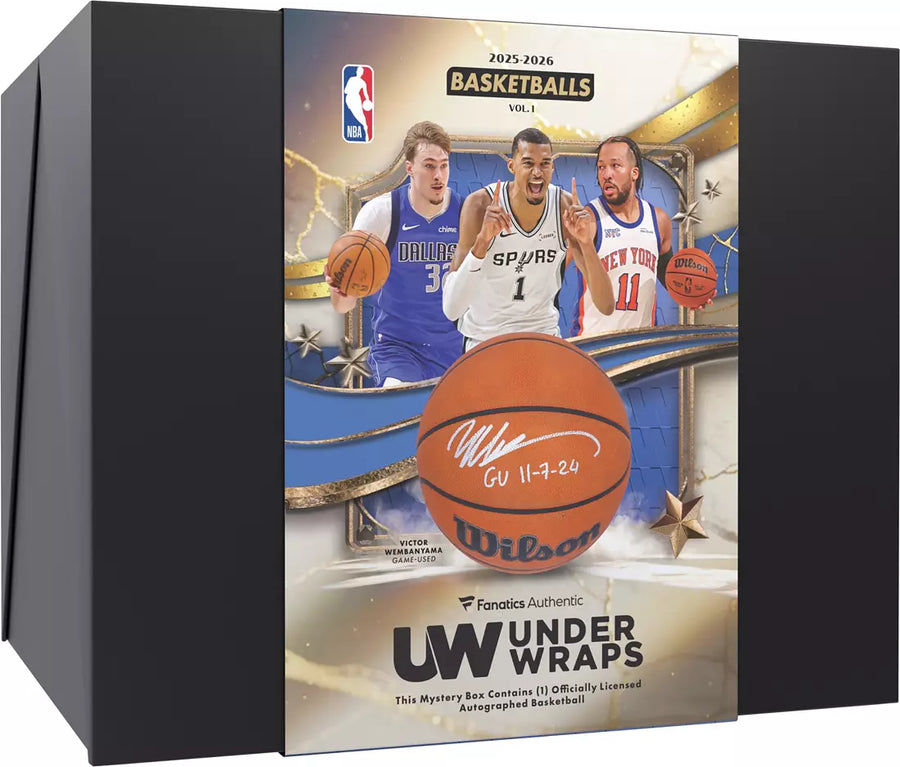2026 Fanatics Under Wraps Autographed NBA Mystery Basketball
