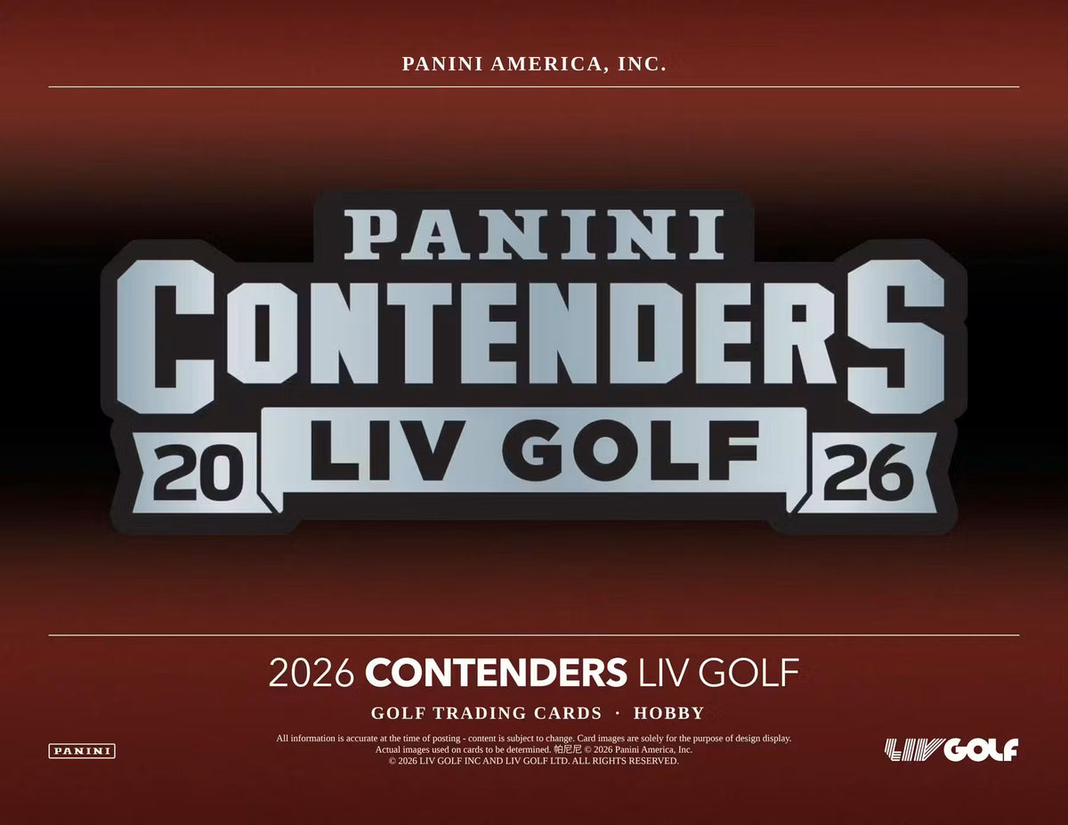 2026 Panini Contenders LIV Golf Hobby Trading Cards