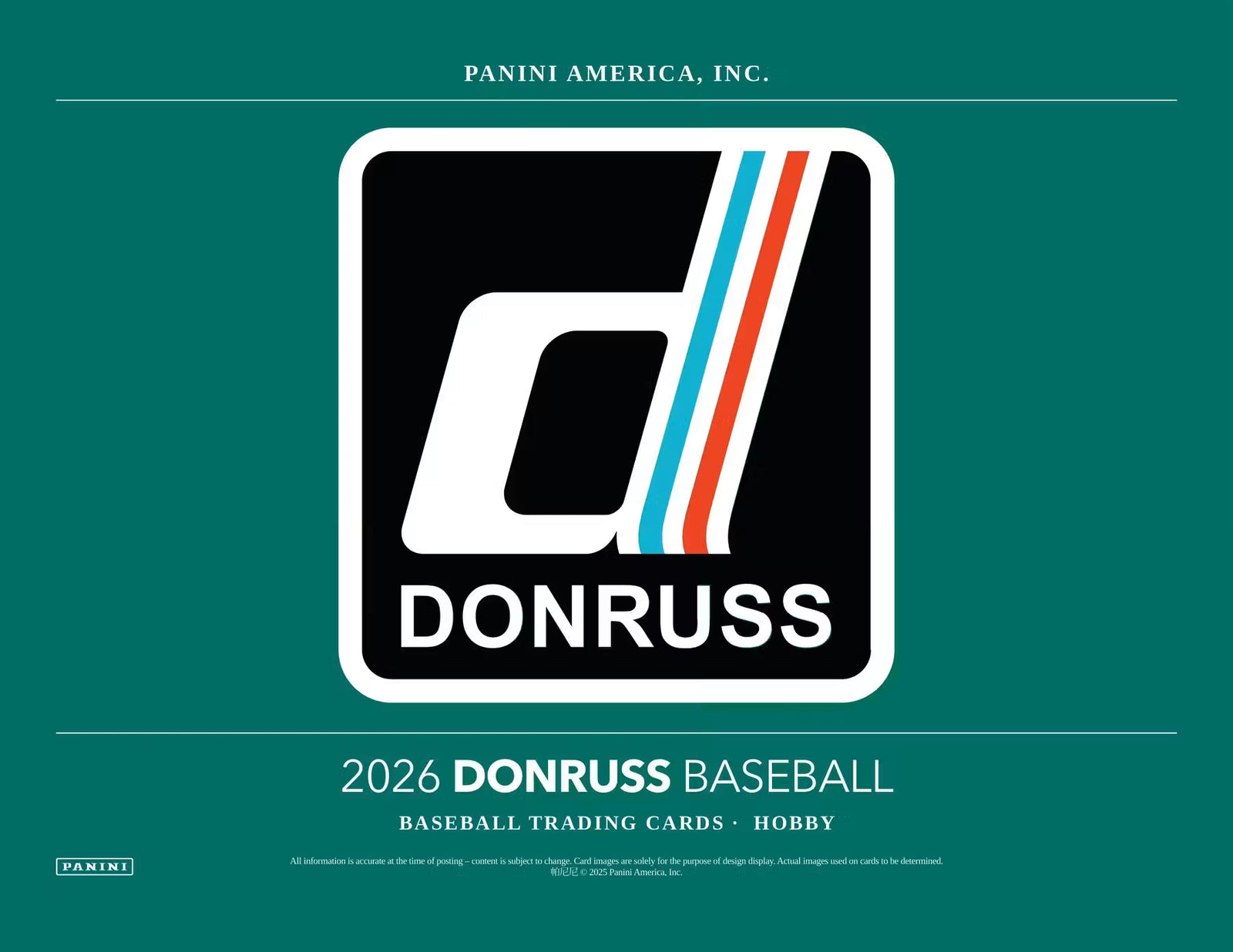 2026 Panini Donruss Baseball Hobby Trading Cards