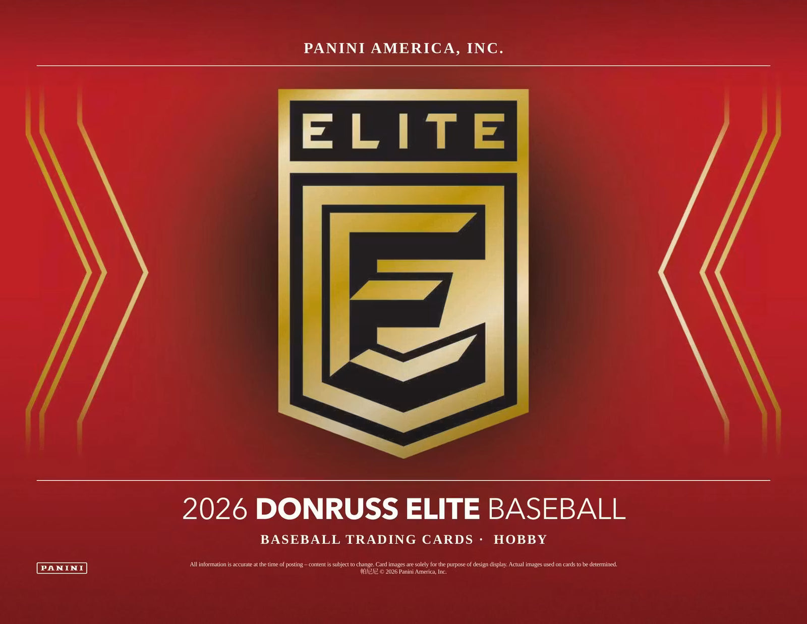2026 Panini Donruss Elite Baseball Hobby Trading Cards