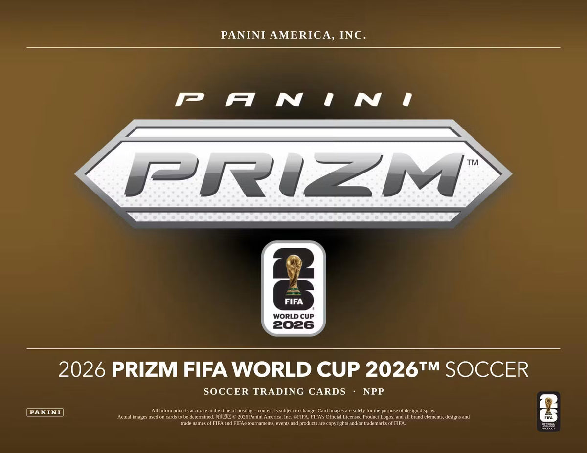 2026 Panini Prizm FIFA World Cup Soccer Mega Trading Cards LV