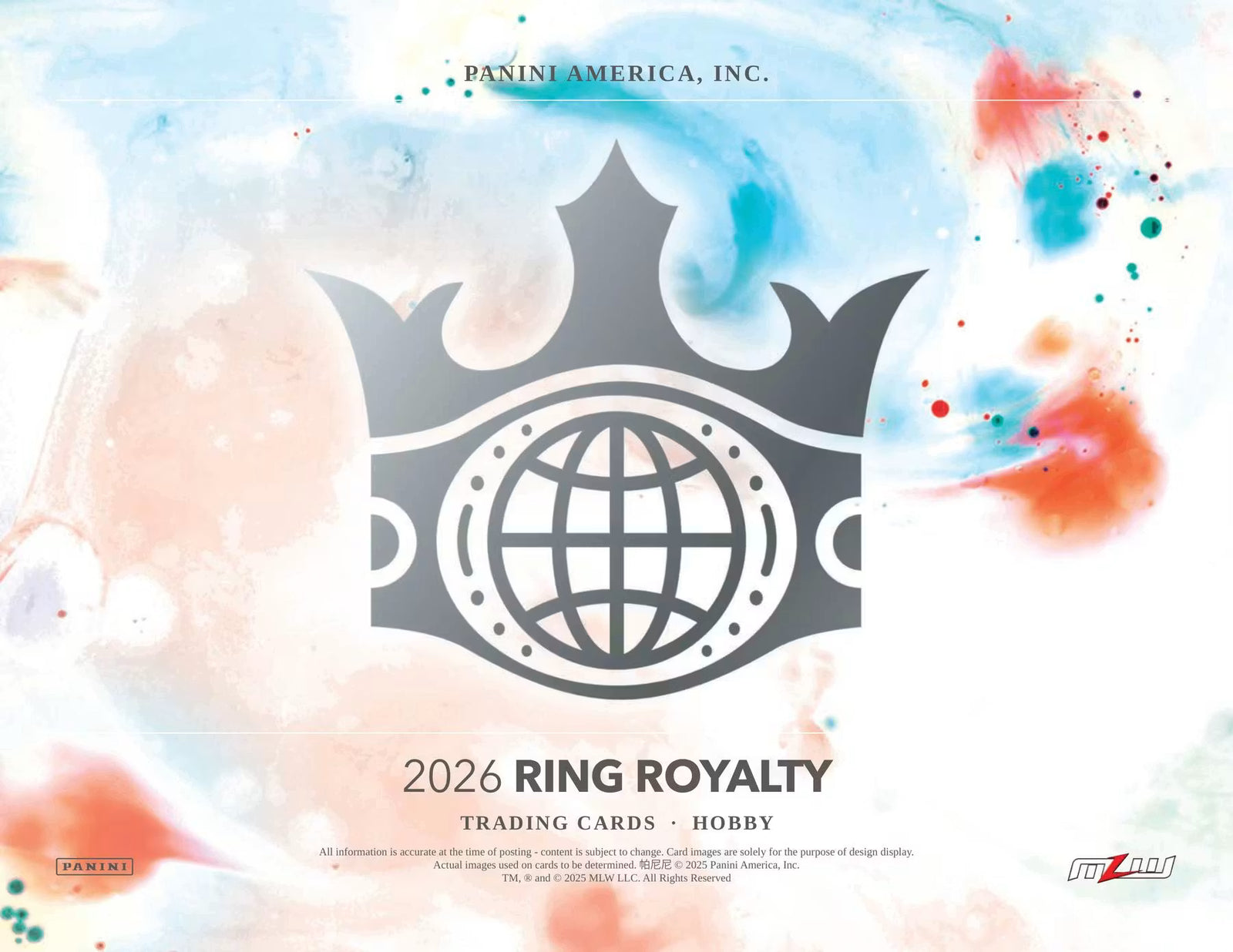 2026 Panini Ring Royalty Major League Wrestling Trading Cards