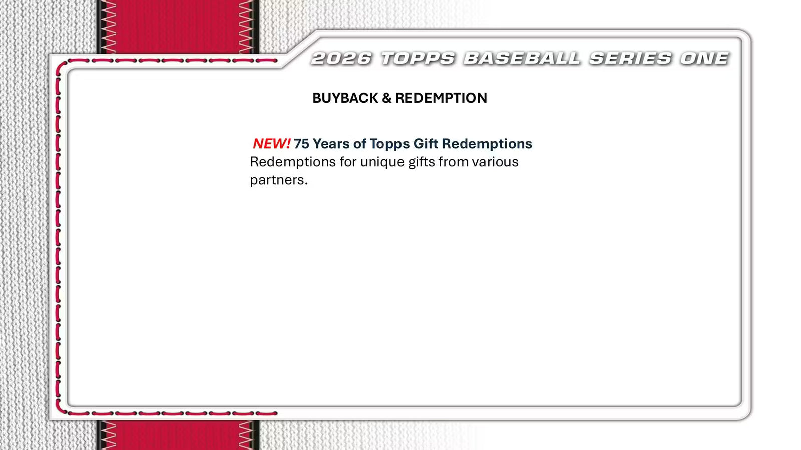 2026 Topps Series 1 Baseball Hobby Trading Cards