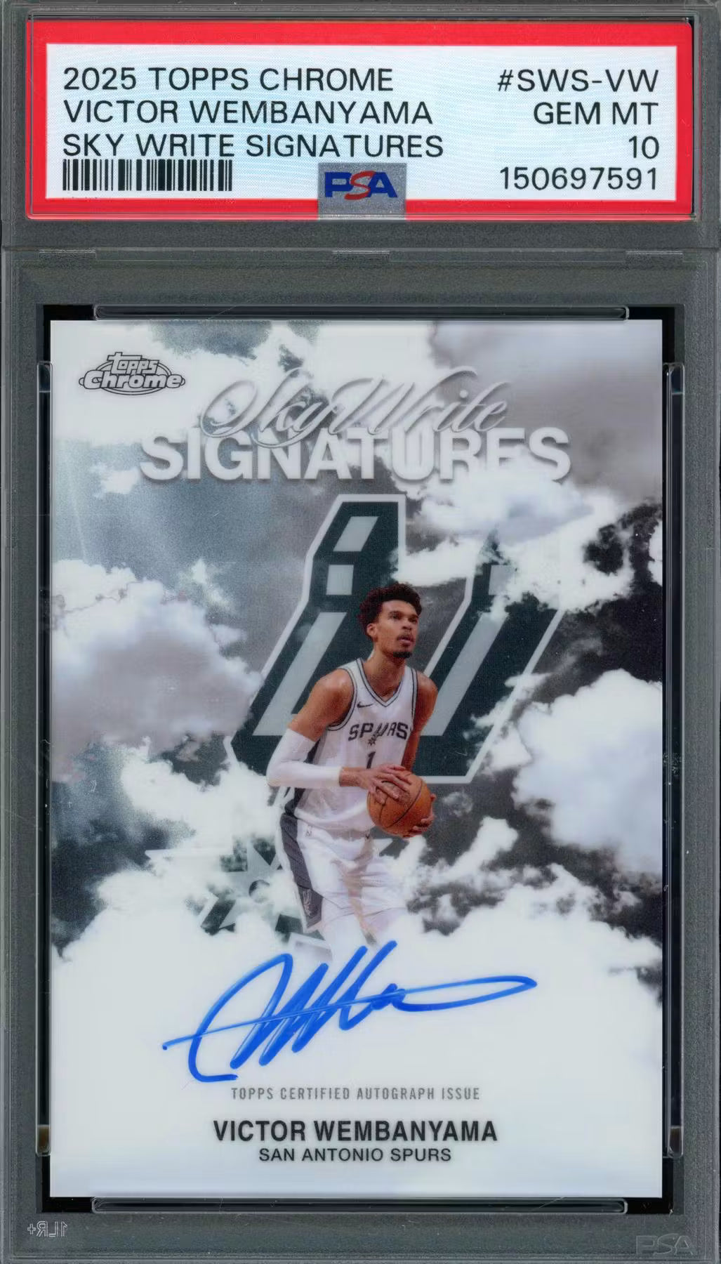 2025-26 Hit Parade Basketball Headliners Wembanyama Collection Series 2 Hobby Trading Cards LV