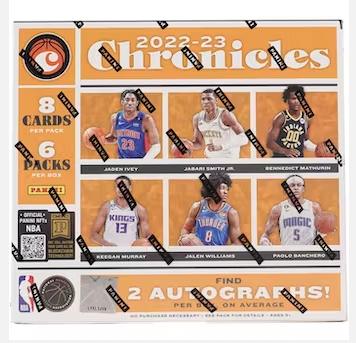 2022-23 Panini Chronicles Basketball Hobby Trading Cards