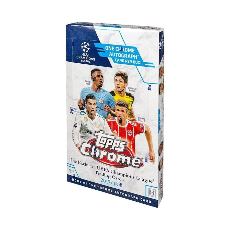 2017-18 Topps Chrome Soccer UEFA Champions League Trading Cards