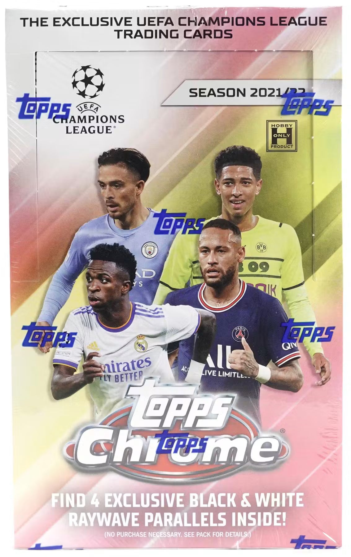 2021-22 Topps UEFA Champions League Chrome Soccer Hobby Lite Trading Cards LV