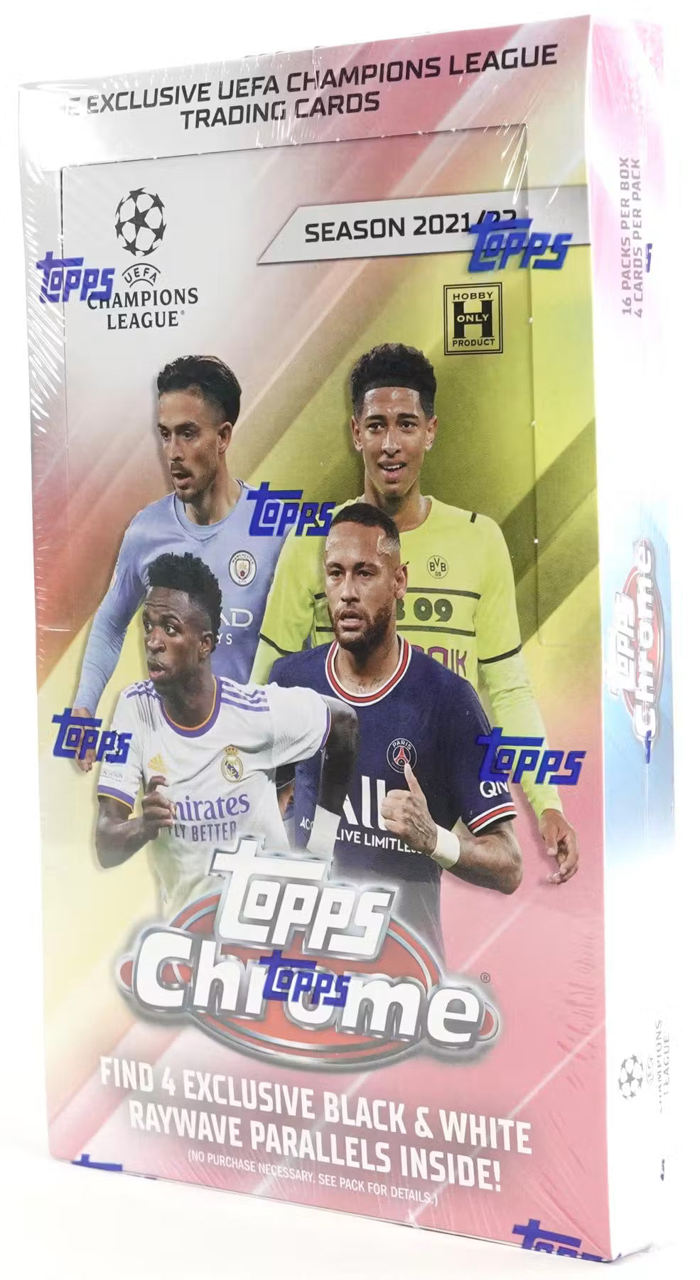 2021-22 Topps UEFA Champions League Chrome Soccer Hobby Lite Trading Cards LV