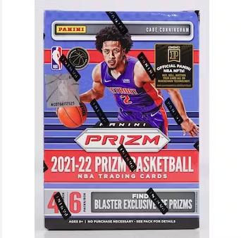 2021-22 Panini Prizm Basketball Blaster Trading Cards