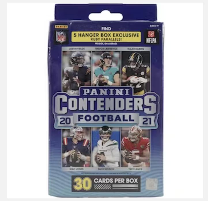 2021 Panini Contenders Football Hanger Trading Cards