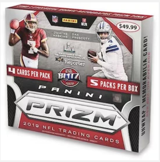 2019 Panini Prizm Football Mega Trading Cards