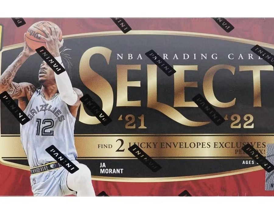 2021-22 Panini Select Basketball Lucky Envolope Trading Cards