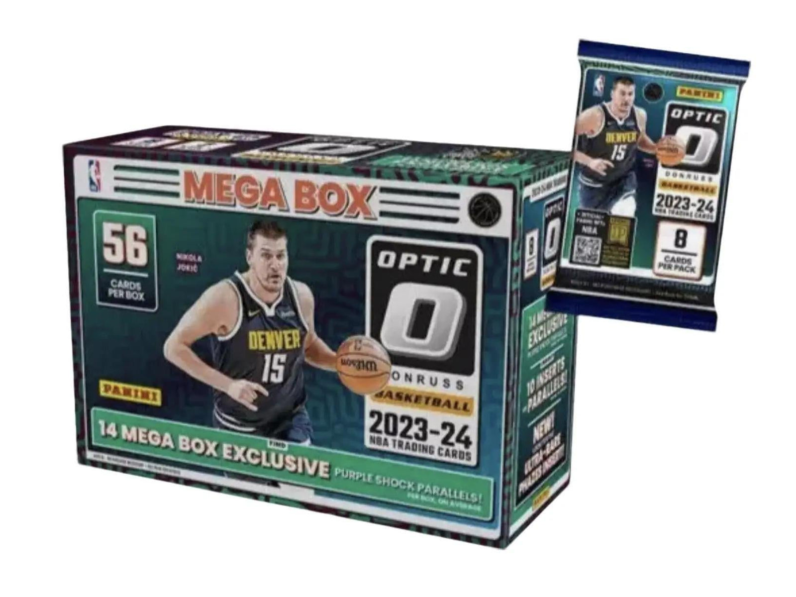 2023-24 Panini Donruss Optic Basketball Mega Trading Cards