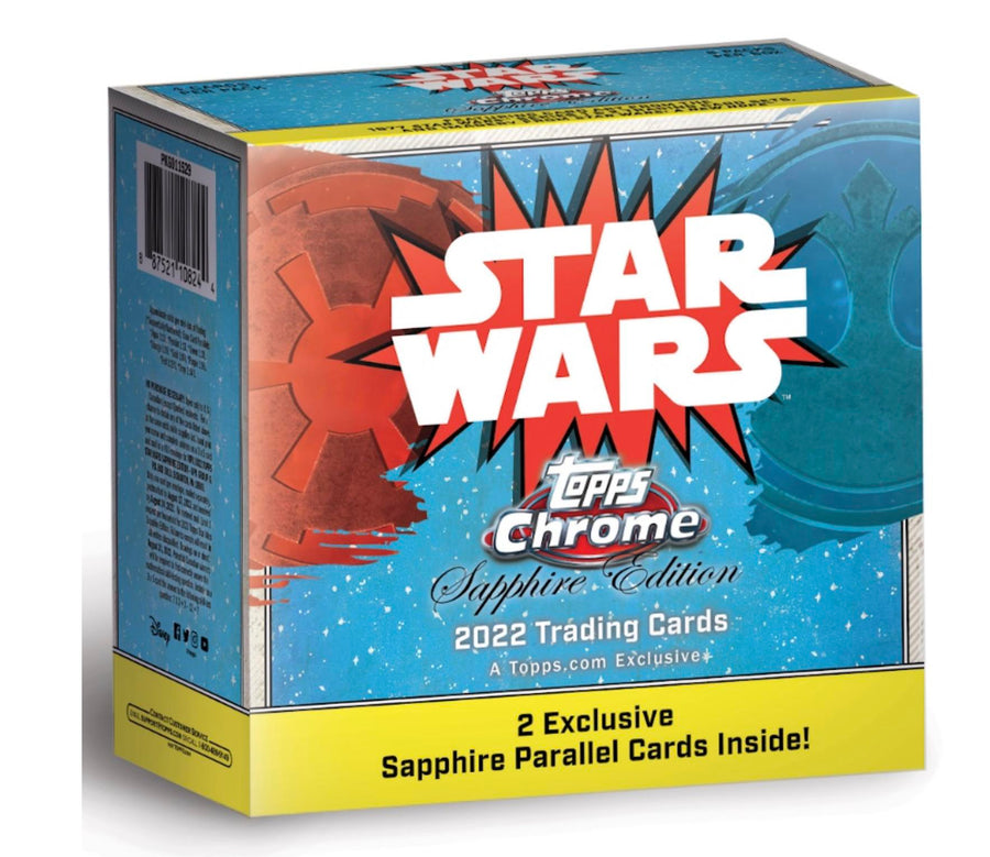 2022 Topps Chrome Star Wars Sapphire Edition Trading Cards