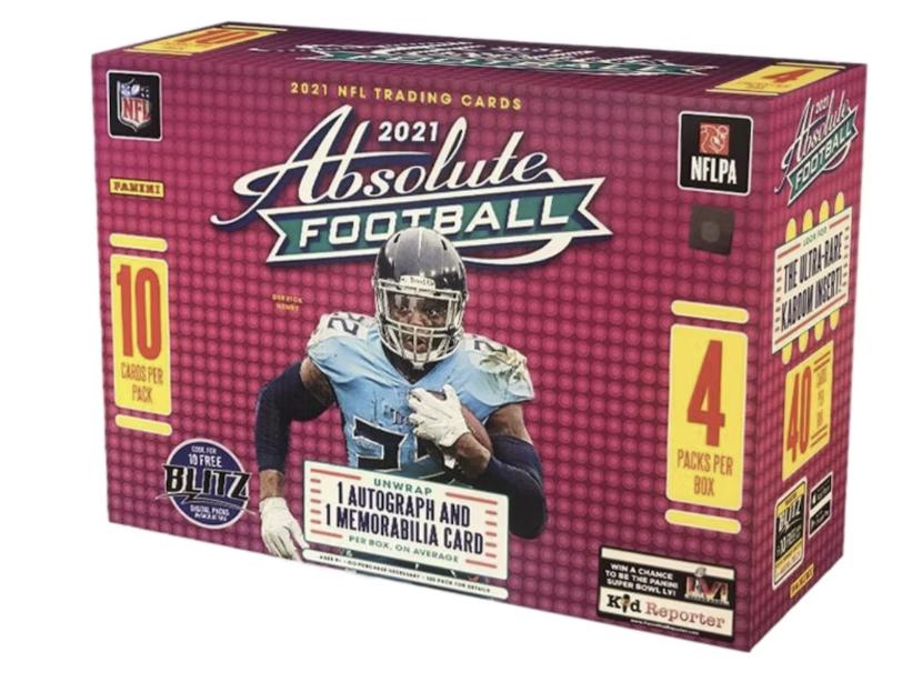 2021 Panini Absolute Football Mega Trading Cards
