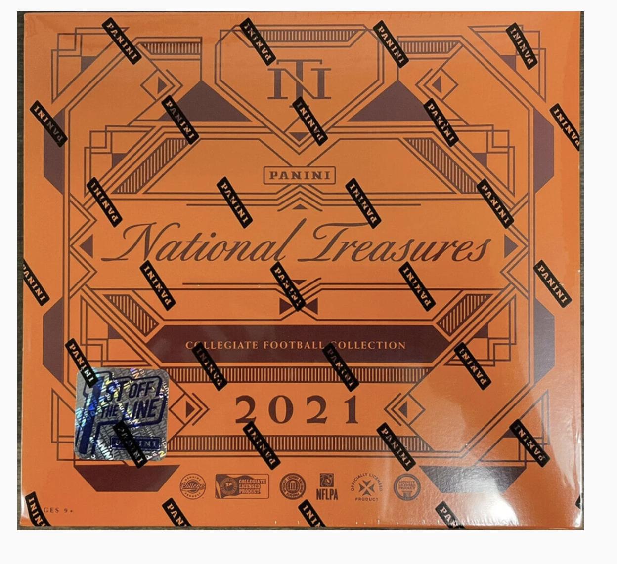 2021 Panini National Treasures Collegiate Football FOTL Trading Cards