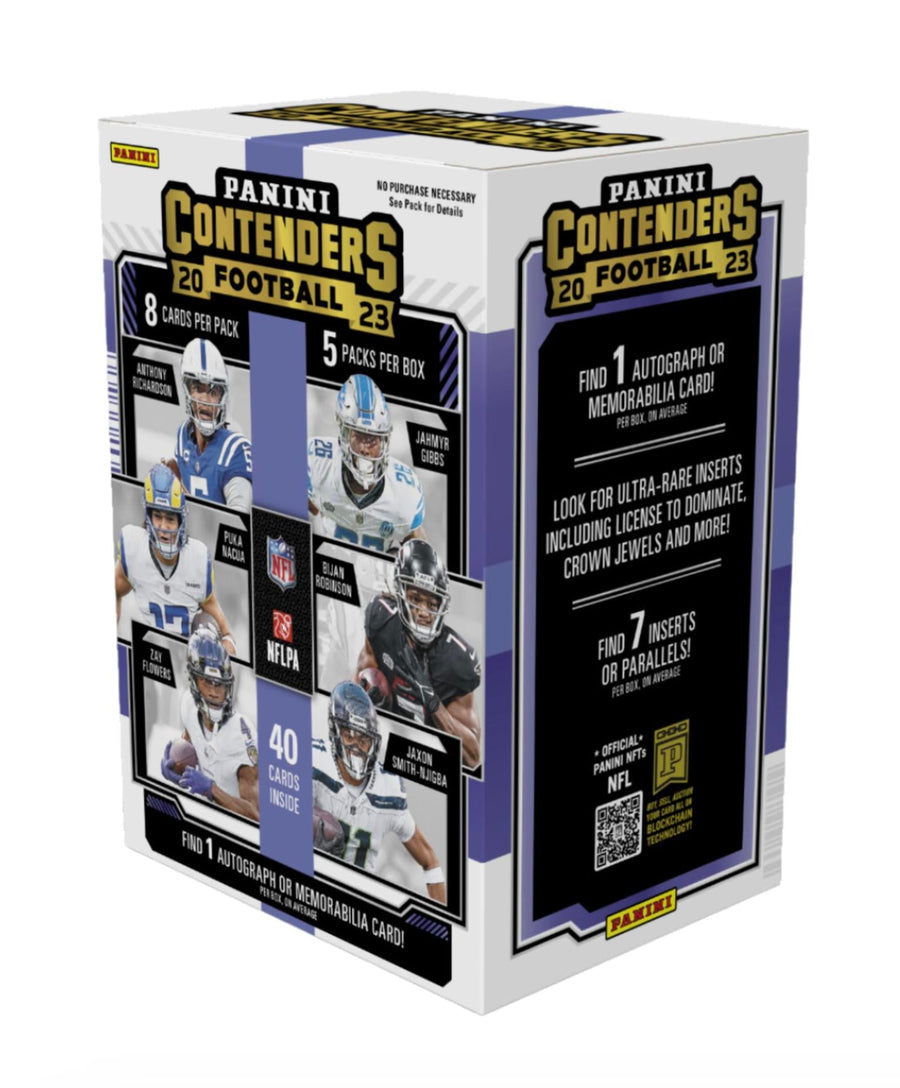 2023 Panini Contenders Football Blaster Hobby Trading Cards