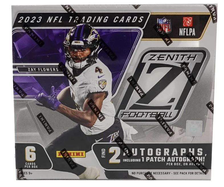 2023 Panini Zenith Football Hobby Trading Cards