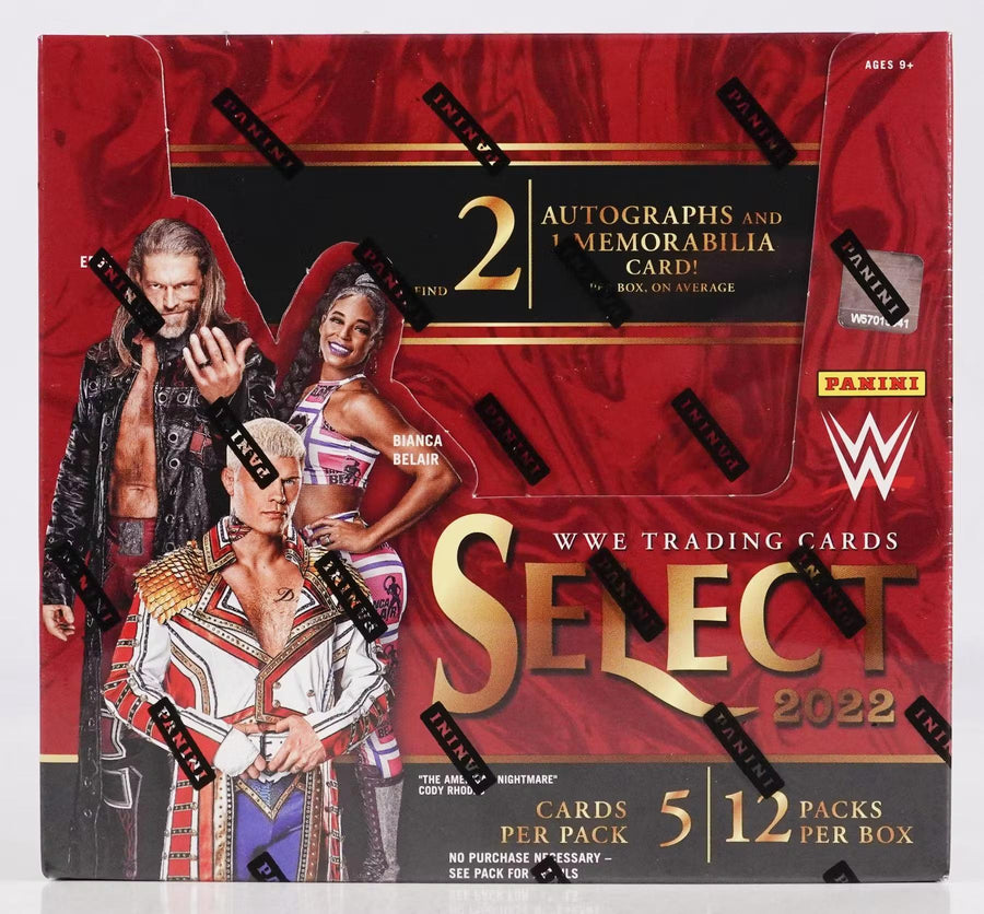 2022 Panini Select WWE Hobby Trading Cards