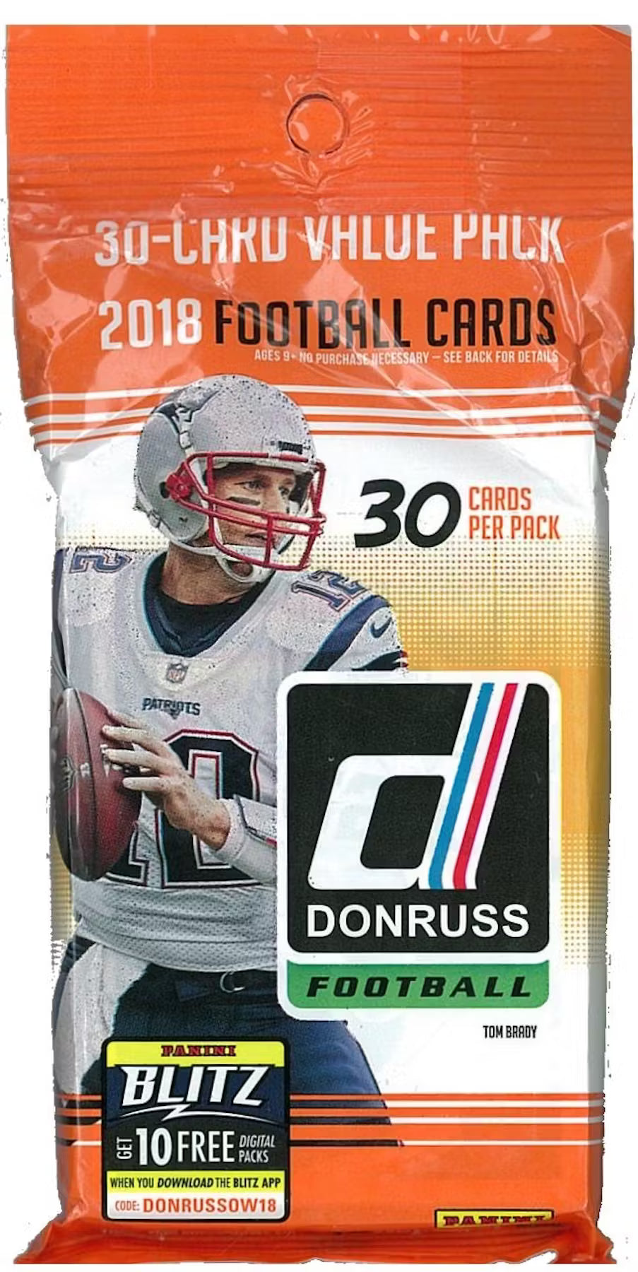 2018 Panini Donruss Football Jumbo Trading Cards