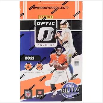 2021 Panini Donruss Optic Football Retail Trading Cards
