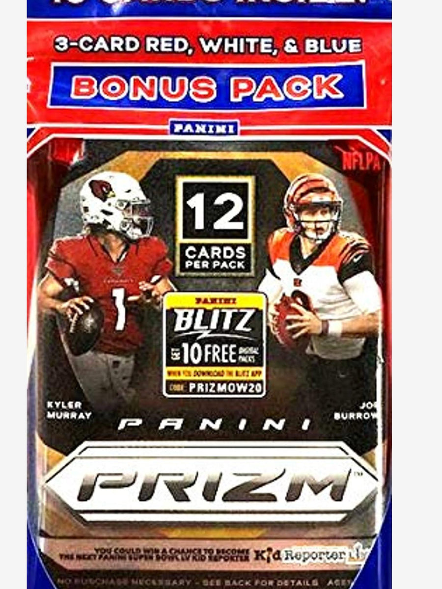 2020 Panini Prizm Football Cello Trading Cards