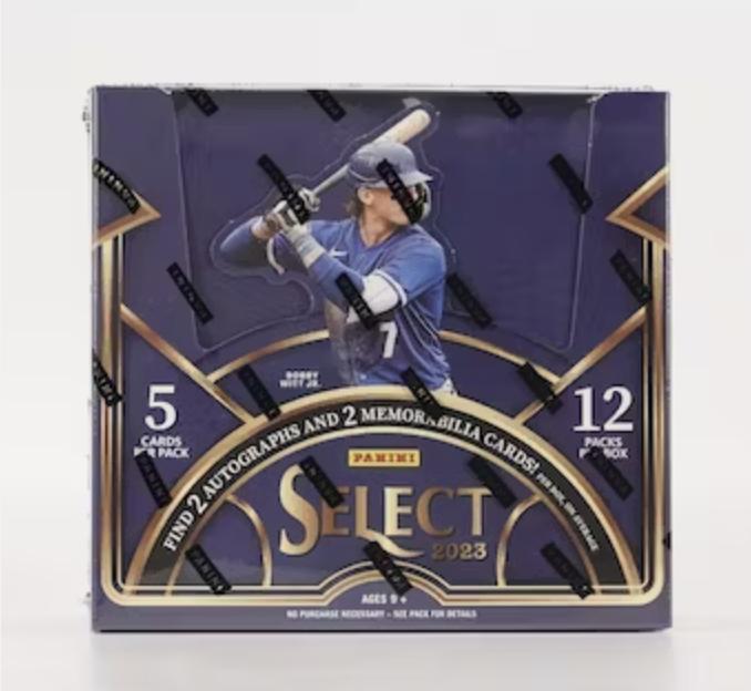 2023 Panini Select Baseball Hobby Trading Cards