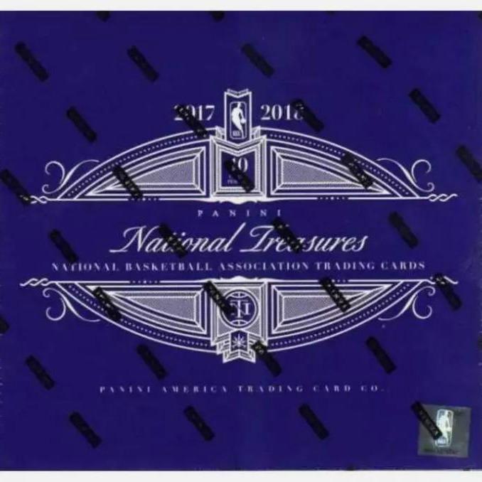 2017-18 Panini National Treasures Basketball Trading Cards