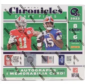 2023 Panini Chronicles Draft Picks Football Hobby Trading Cards