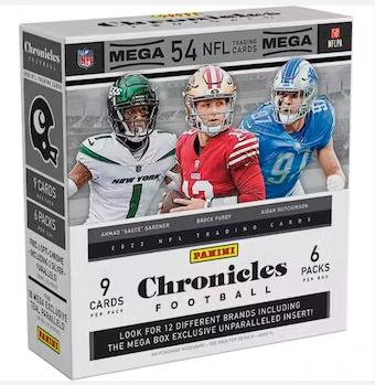2022 Panini Chronicles Football Mega Trading Cards