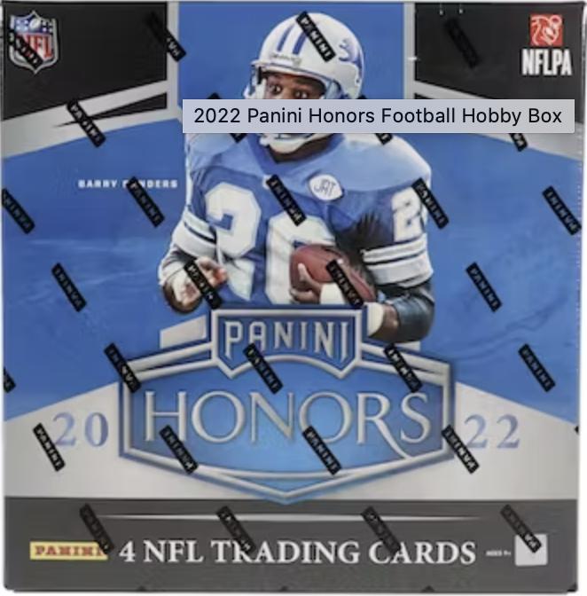 2022 Panini Honors Football Hobby Trading Cards