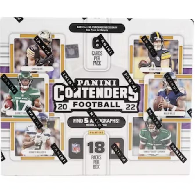 2022 Panini Contenders Football Hobby Trading Cards