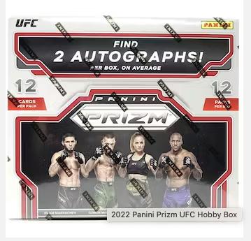 2022 Panini Prizm UFC Hobby Trading Cards
