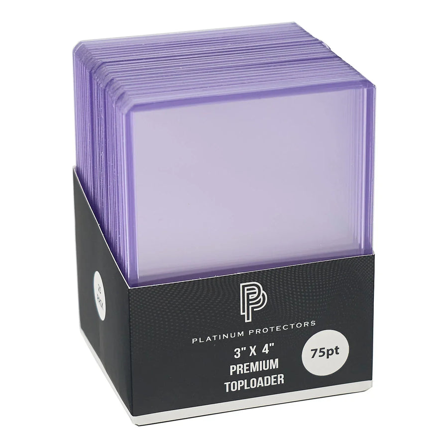 75pt Toploaders - For Thick Inserts & Light Memorabilia (25-Pack)