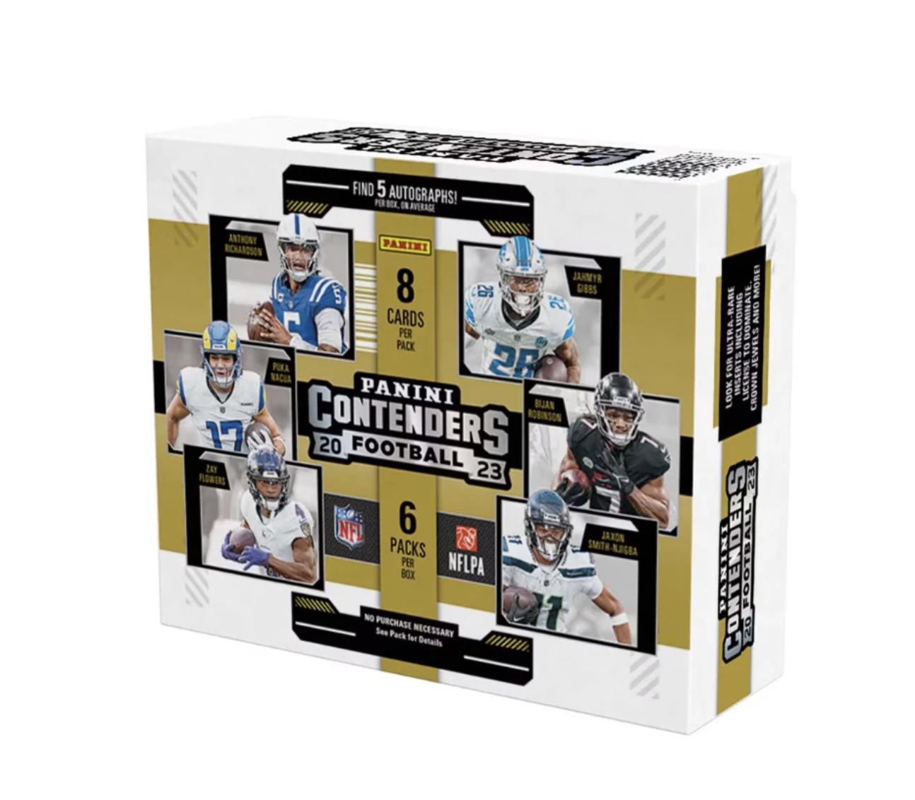2023 Panini Contenders Football Hobby Trading Cards The Ballers Bank 2023 Panini Contenders Football Hobby Trading Cards The Ballers Bank