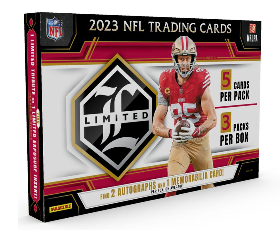 2023 Panini Limited Football Hobby Trading Cards
