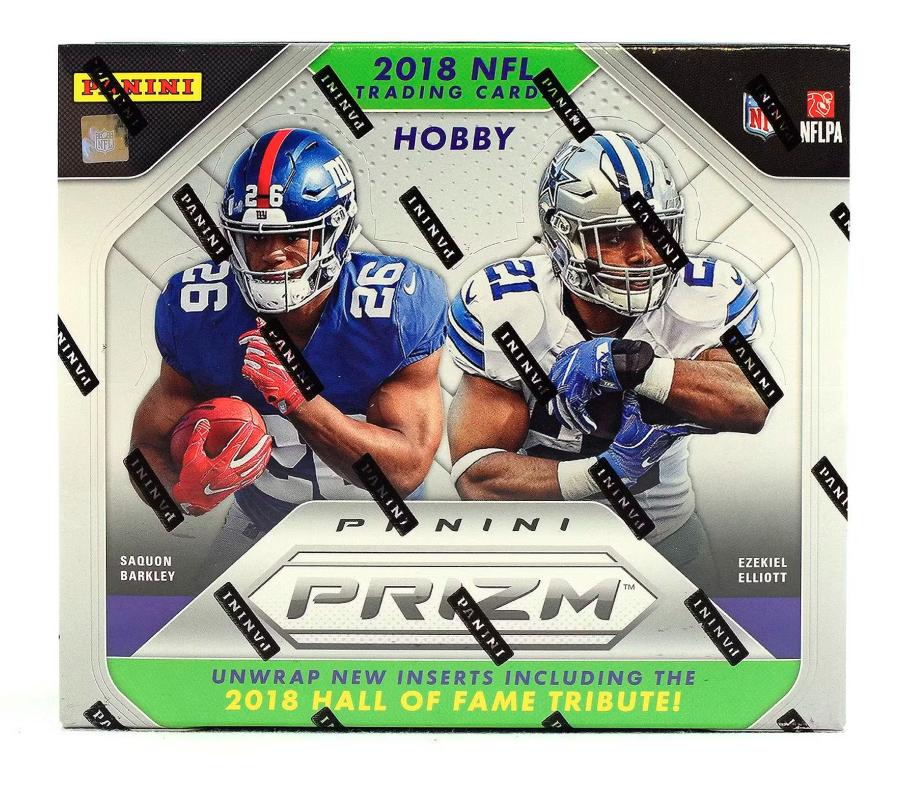 2018 Panini Prizm Football Hobby Trading Cards